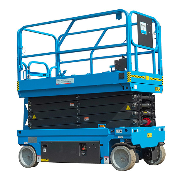 Self Propelled Scissor Lift 12M 14M With Load Capacity 320 Kg